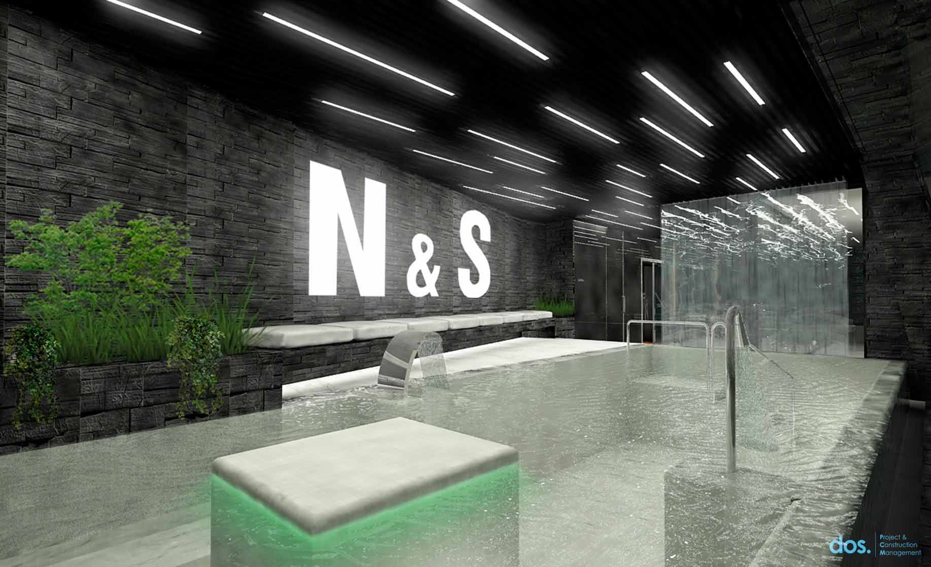 Piscina interior en Pozuelo de Alarcón