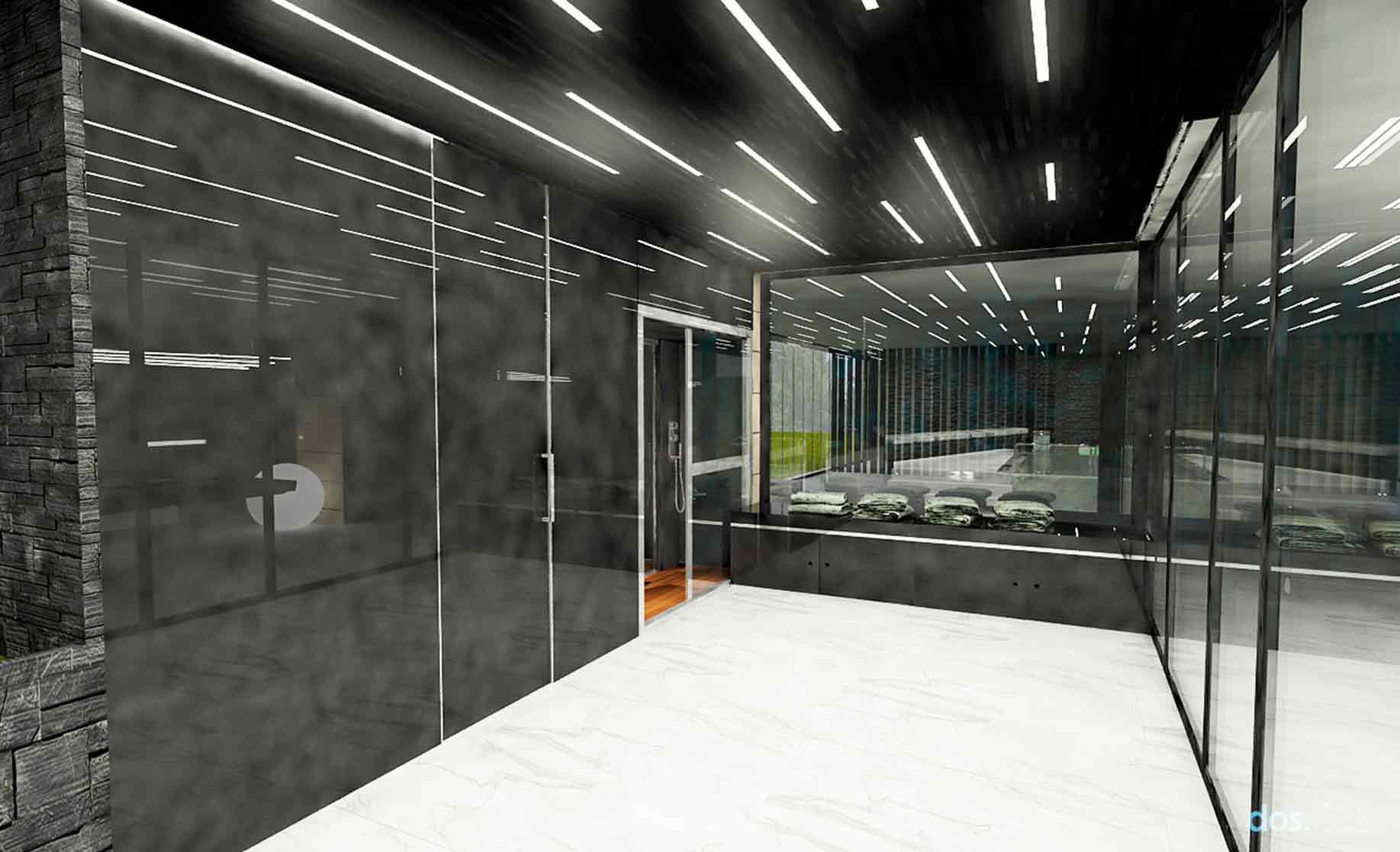 Piscina interior en Pozuelo de Alarcón